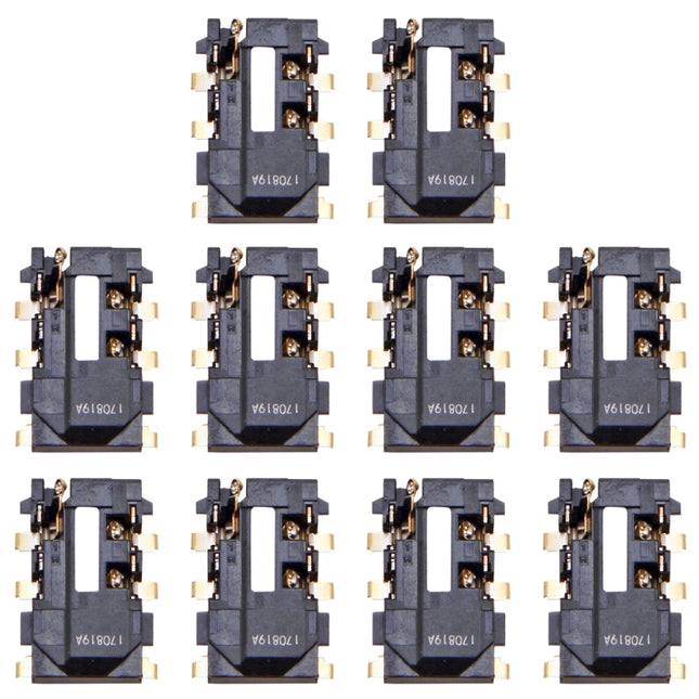 10 PCS Earphone Jack for Huawei P20 Lite, For Huawei P20 Lite