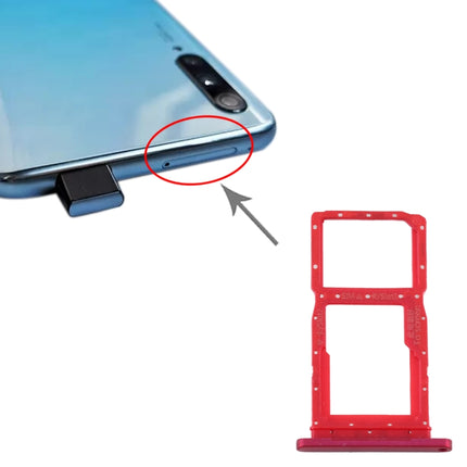 SIM Card Tray + SIM Card Tray / Micro SD Card Tray for Huawei Y9s, For Huawei Y9s
