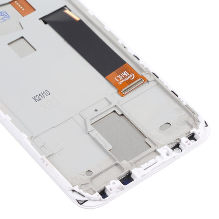 TFT Material LCD Screen and Digitizer Full Assembly With Frame (Not Supporting Fingerprint Identification) for Meizu 16X