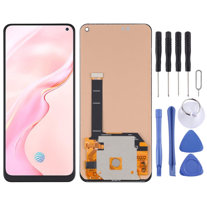 TFT Material LCD Screen and Digitizer Full Assembly (Not Supporting Fingerprint Identification) for Vivo X30 / X30 Pro, For Vivo X30 (TFT)