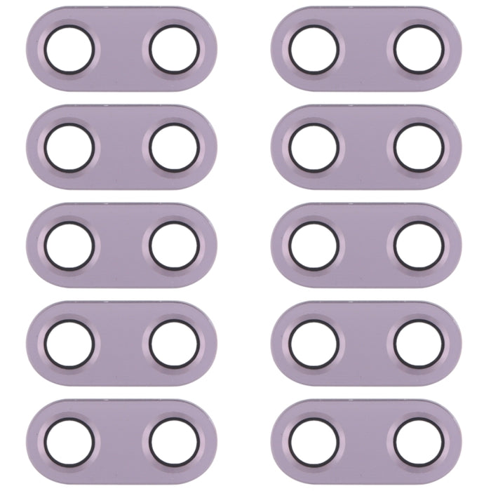 10 PCS Back Camera Lens for Asus Zenfone 5 ZE620KL / ZS620KL, For Asus Zenfone 5 ZE620KL(Purple)