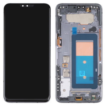 LCD Screen and Digitizer Full Assembly With Frame for LG V50 ThinQ 5G LM-V500 LM-V500N LM-V500EM LM-V500XM LM-V450PM LM-V450, For LG V50 ThinQ 5G