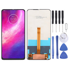 LCD Screen and Digitizer Full Assembly for Motorola One Hyper