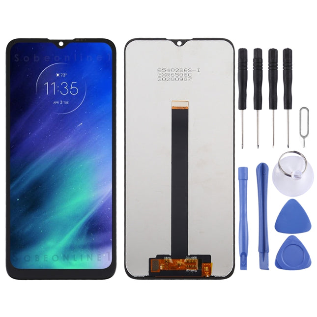 LCD Screen and Digitizer Full Assembly for Motorola One Fusion, For  One Fusion