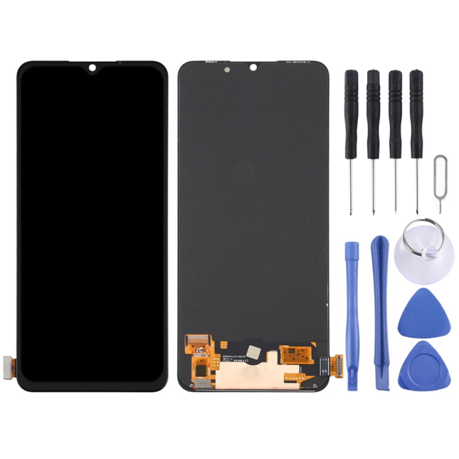 Original AMOLED Material LCD Screen and Digitizer Full Assembly for OPPO Reno3 CPH2043 / A91/ PCPM00 / CPH2001 / CPH2021 / F15 / CPH2001 / Find X2 Lite / CPH2005 / K7 5G / F17 CPH2095 , For OPPO Reno3