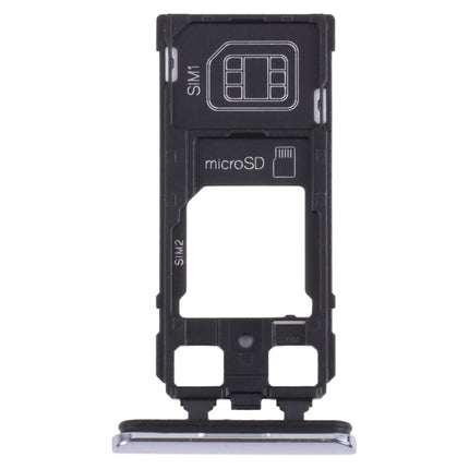 SIM Card Tray + SIM Card Tray / Micro SD Card Tray for Sony Xperia 1 / Xperia XZ4, For Sony Xperia 1 / Xperia XZ4 (Dual Card)