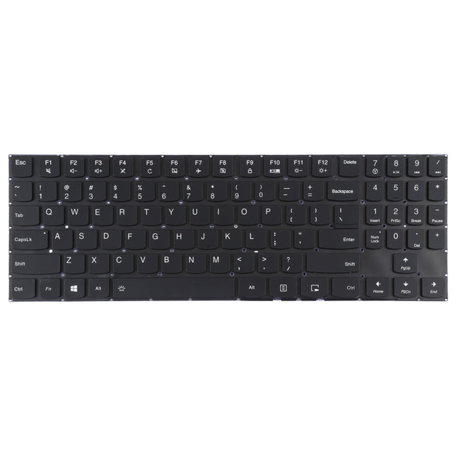UK Version Keyboard with Keyboard Backlight for Lenovo Legion Y520 Y520-15IKB R720 Y720 Y720-15IKB, For Lenovo Legion Y520