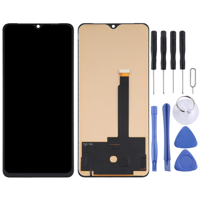 TFT Material LCD Screen and Digitizer Full Assembly (Not Supporting Fingerprint Identification) for OPPO Reno ACE / Realme X2 Pro