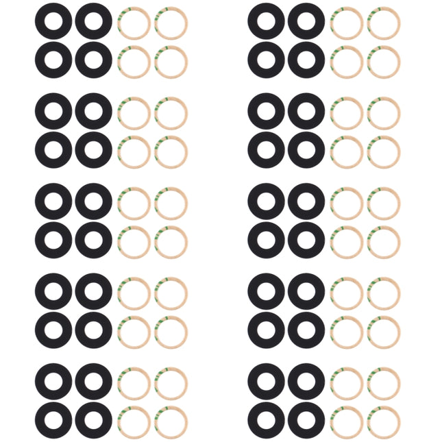 Für OPPO Reno4 SE 10 Stück Rückkameraobjektiv, Für OPPO Reno4 SE