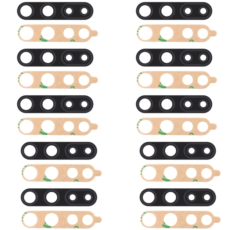 For OPPO Find X2 Lite CPH2005 10pcs Back Camera Lens, For OPPO Find X2 Lite