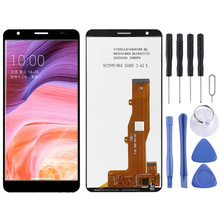 LCD Screen and Digitizer Full Assembly for ZTE Blade A3 2020, For ZTE Blade A3 2020