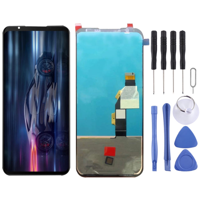 AMOLED Material LCD Screen and Digitizer Full Assembly for ZTE Nubia RedMagic 5G NX659J 2020, For ZTE Nubia RedMagic 5G