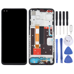 LCD Screen and Digitizer Full Assembly With Frame for OPPO A92s/Reno4 Z PDKM00