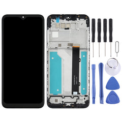 LCD Screen and Digitizer Full Assembly With Frame for LG K41s LMK410EMW, LM-K410EMW, LM-K410