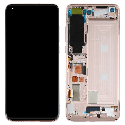 LCD Screen and Digitizer Full Assembly With Frame for Xiaomi Mi 10 5G / Mi 10 Pro 5G M2001J2G, M2001J2I (S Version)