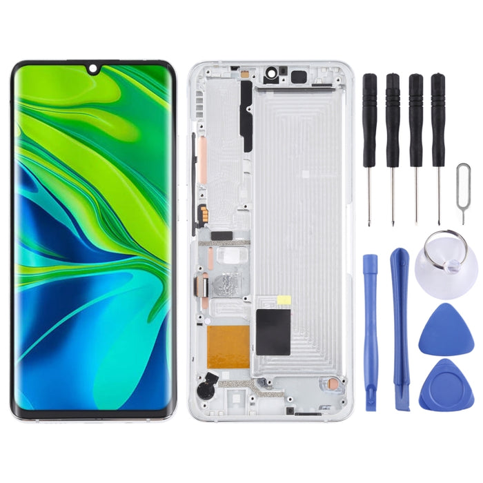 Original LCD Screen and Digitizer Full Assembly With Frame for Xiaomi Mi CC9 Pro / Mi Note 10 / Mi Note 10 Pro, For Xiaomi Mi CC9 Pro, For Xiaomi Mi CC9 Pro(Green), For Xiaomi Mi CC9 Pro (White)