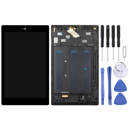 LCD Screen and Digitizer Full Assembly With Frame for Amazon Fire HD 8 (2018) 8th Gen L5S83A, For Amazon Fire HD 8 (2018)