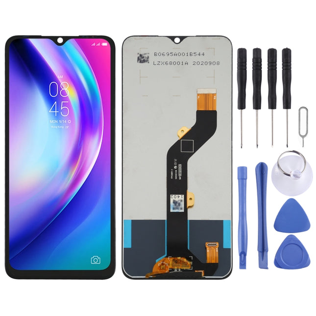 LCD Screen and Digitizer Full Assembly for Tecno Pouvoir 4 / Pouvoir 4 Pro LC7,LC8