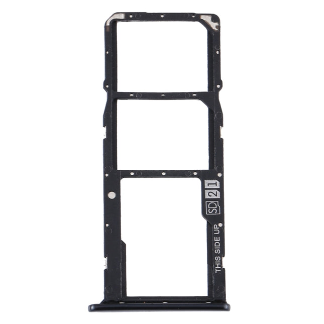 SIM Card Tray + SIM Card Tray + Micro SD Card Tray for Motorola Moto E6 Play/XT2029/XT2029-1, For Motorola Moto E6 Play