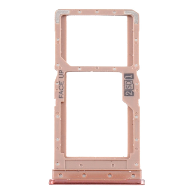 SIM Card Tray + SIM Card Tray / Micro SD Card Tray for Motorola Moto G9 Plus XT2087-1, For Motorola Moto G9 Plus