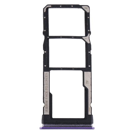 SIM Card Tray + SIM Card Tray + Micro SD Card Tray for Xiaomi Redmi Note 9 5G / Redmi Note 9T M2007J22G M2007J22C, For Xiaomi Redmi Note 9 5G