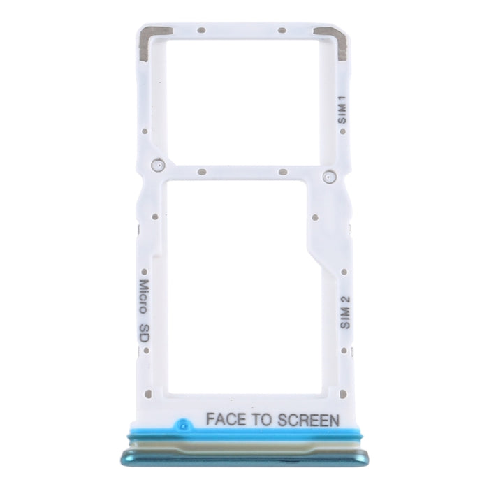 SIM Card Tray + SIM Card Tray / Micro SD Card Tray for Xiaomi Redmi Note 9 Pro 5G M2007J17C, For Xiaomi Redmi Note 9 Pro 5G