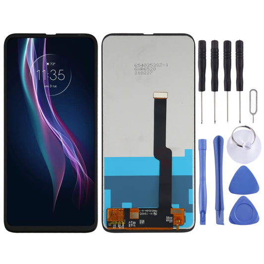 LCD Screen and Digitizer Full Assembly for Motorola One Fusion+, For Motorola One Fusion+