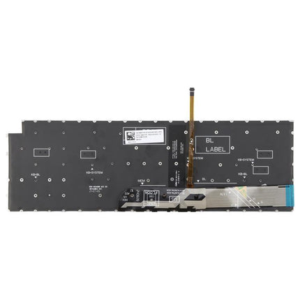 US Version Keyboard for Dell Latitude E5550 5570 5580 5590 Precision 3510 3520 3530 7510 7520 7530 7710 7720, For Dell Latitude E5550 5570 5580, For Dell Latitude E5550