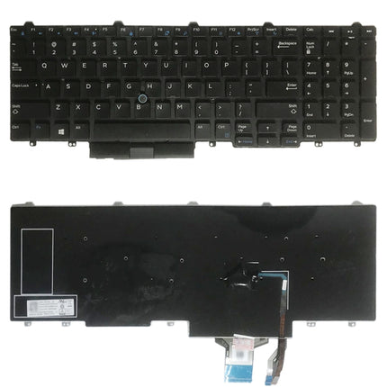 US Version Keyboard for Dell Latitude E5550 5570 5580 5590 Precision 3510 3520 3530 7510 7520 7530 7710 7720, For Dell Latitude E5550 5570 5580, For Dell Latitude E5550