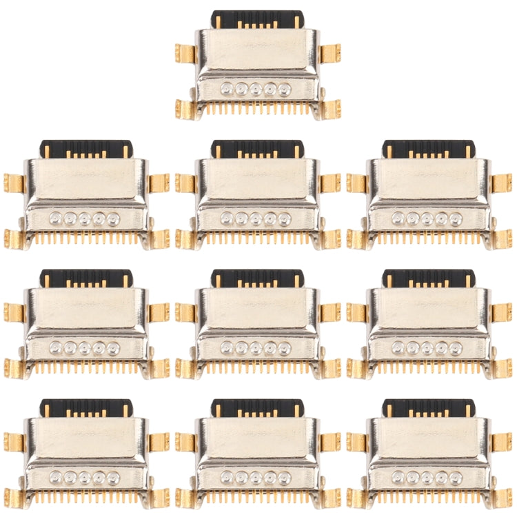 10 PCS Charging Port Connector for Xiaomi Redmi Note 8T