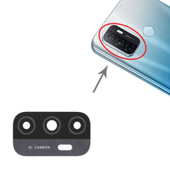 For OPPO A33 (2020) / A53s 4G / A11s / A32 / A53 (2020) CPH2127 PDVM00 10pcs Back Camera Lens