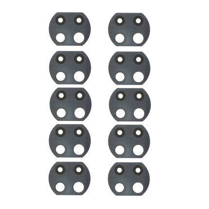 10 PCS Back Camera Lens for Xiaomi Redmi Note 9 Pro 5G M2007J17C, For Xiaomi Redmi Note 9 Pro 5G