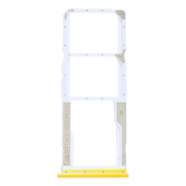 SIM Card Tray + SIM Card Tray + Micro SD Card Tray for Xiaomi Poco M3 M2010J19CG M2010J19CI, For Xiaomi Poco M3