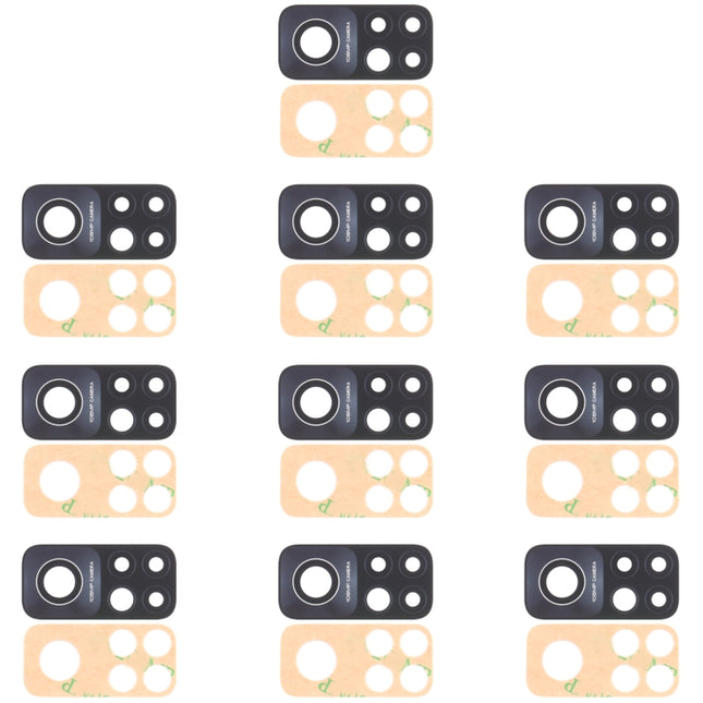 10 PCS Back Camera Lens for Xiaomi Mi 10T Pro 5G (108MP) M2007J3SG M2007J3SP M2007J3SI M2007J17C, For Xiaomi Mi 10T Pro 5G (108MP)