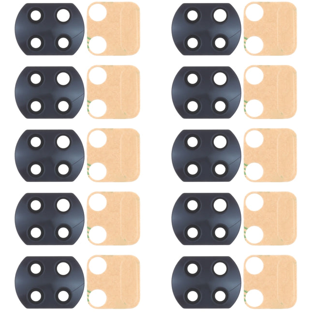 10 PCS Back Camera Lens for Xiaomi Redmi Note 9T 5G M2007J22G