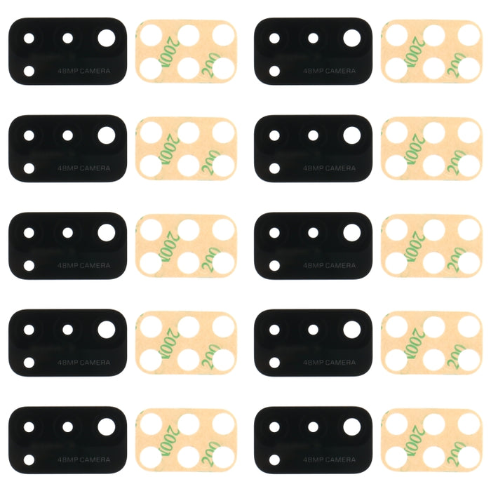 For OPPO A93 5G PCGM00 PEHM00 10pcs Back Camera Lens, For OPPO A93 5G