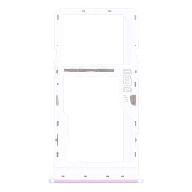 SIM Card Tray + SIM Card Tray / Micro SD Card Tray for Motorola Moto G10 XT2127-2, For Motorola Moto G10, For Motorola Moto G10(Pink)