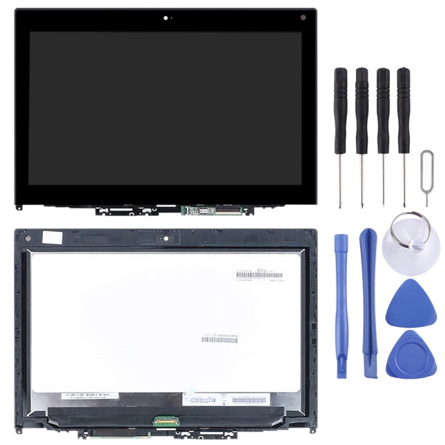 1920X1080 FHD 30Pin LCD Screen and Digitizer Full Assembly with Frame for Lenovo Thinkpad Yoga 260, For Lenovo Thinkpad Yoga 260