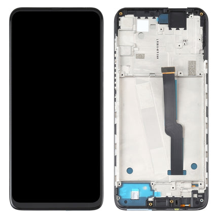 LCD Screen and Digitizer Full Assembly with Frame for Motorola One Fusion+ PAKF0002IN