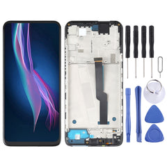LCD Screen and Digitizer Full Assembly with Frame for Motorola One Fusion+ PAKF0002IN