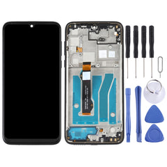 LCD Screen and Digitizer Full Assembly with Frame for Motorola Moto G8 Plus XT2019 XT2019-2