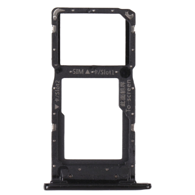 SIM Card Tray + SIM Card Tray / Micro SD Card Tray for Honor 9S, For Honor 9S