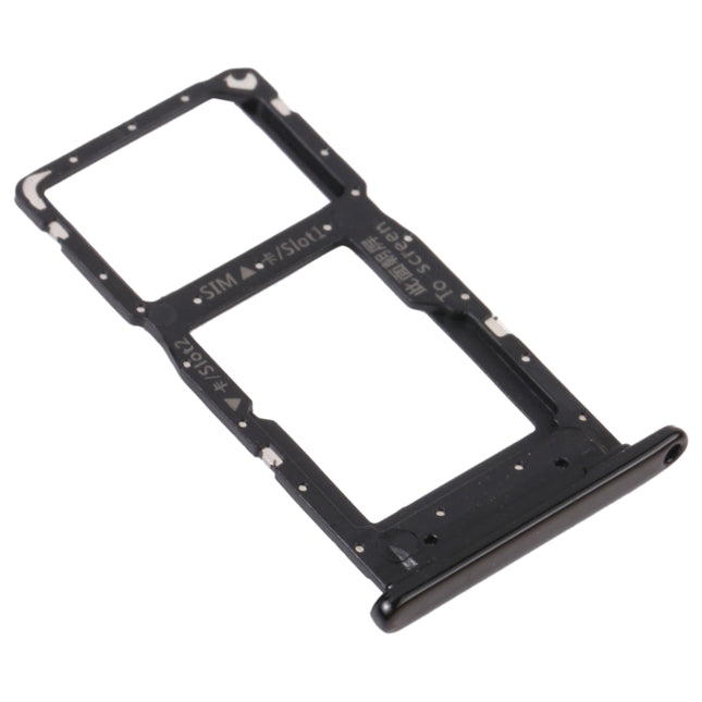 SIM Card Tray + SIM Card Tray / Micro SD Card Tray for Honor 9S, For Honor 9S