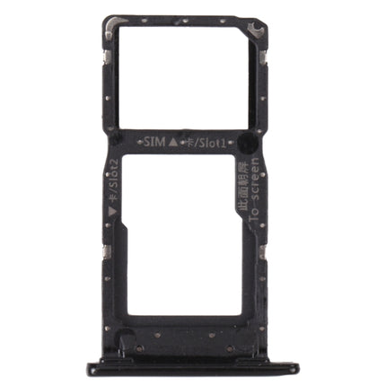 SIM Card Tray + SIM Card Tray / Micro SD Card Tray for Honor 9S, For Honor 9S
