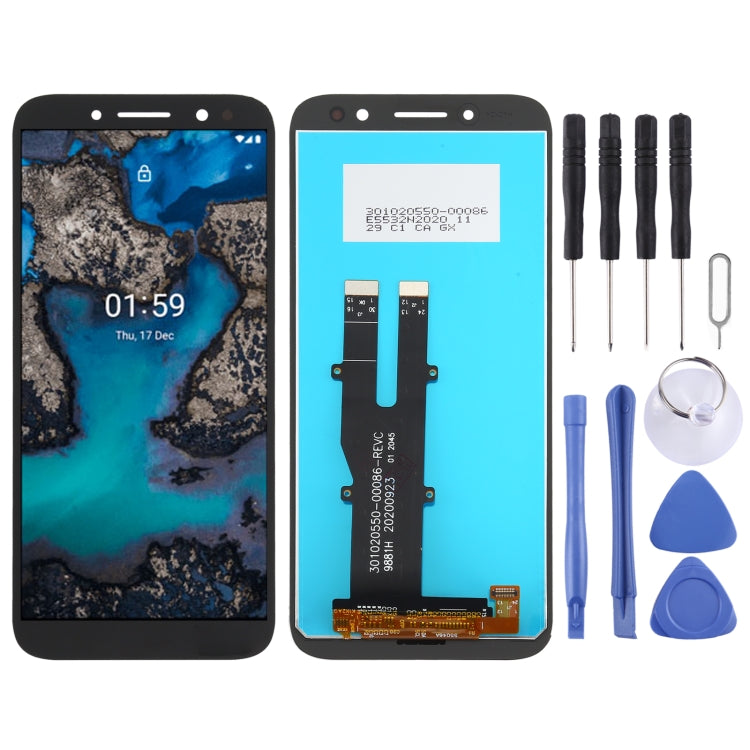 LCD Screen and Digitizer Full Assembly for Nokia C1 Plus TA-1312