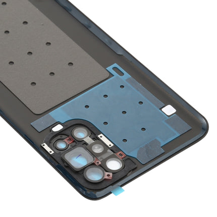 For OnePlus 9R Battery Back Cover with Camera Lens Frame, For OnePlus 9R
