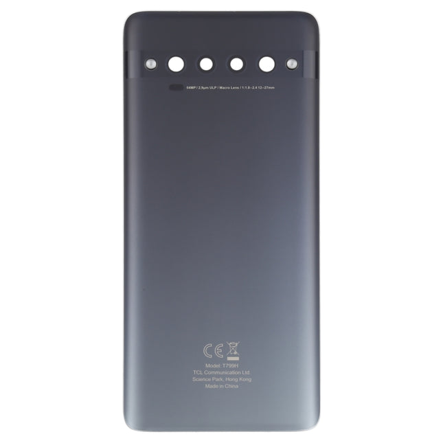 Original Battery Back Cover for TCL 10 Pro T799B T799H, For TCL 10 Pro (Grey), For TCL 10 Pro (Green)