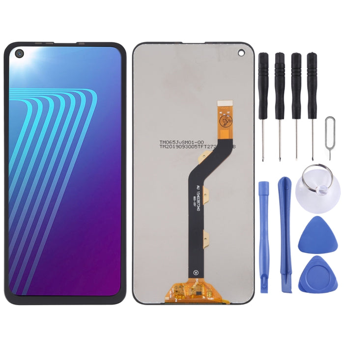 LCD Screen and Digitizer Full Assembly for Infinix Note 7 Lite X656, For Infinix Note 7 Lite