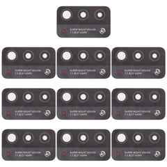For Honor X10 Max 5G 10pcs Back Camera Lens