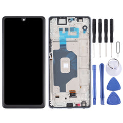 LCD Screen and Digitizer Full Assembly with Frame for LG Stylo 6 / K71 LMQ730TM LM-Q730TM LMQ730HA LM-Q730HA, For LG Stylo 6 / K71